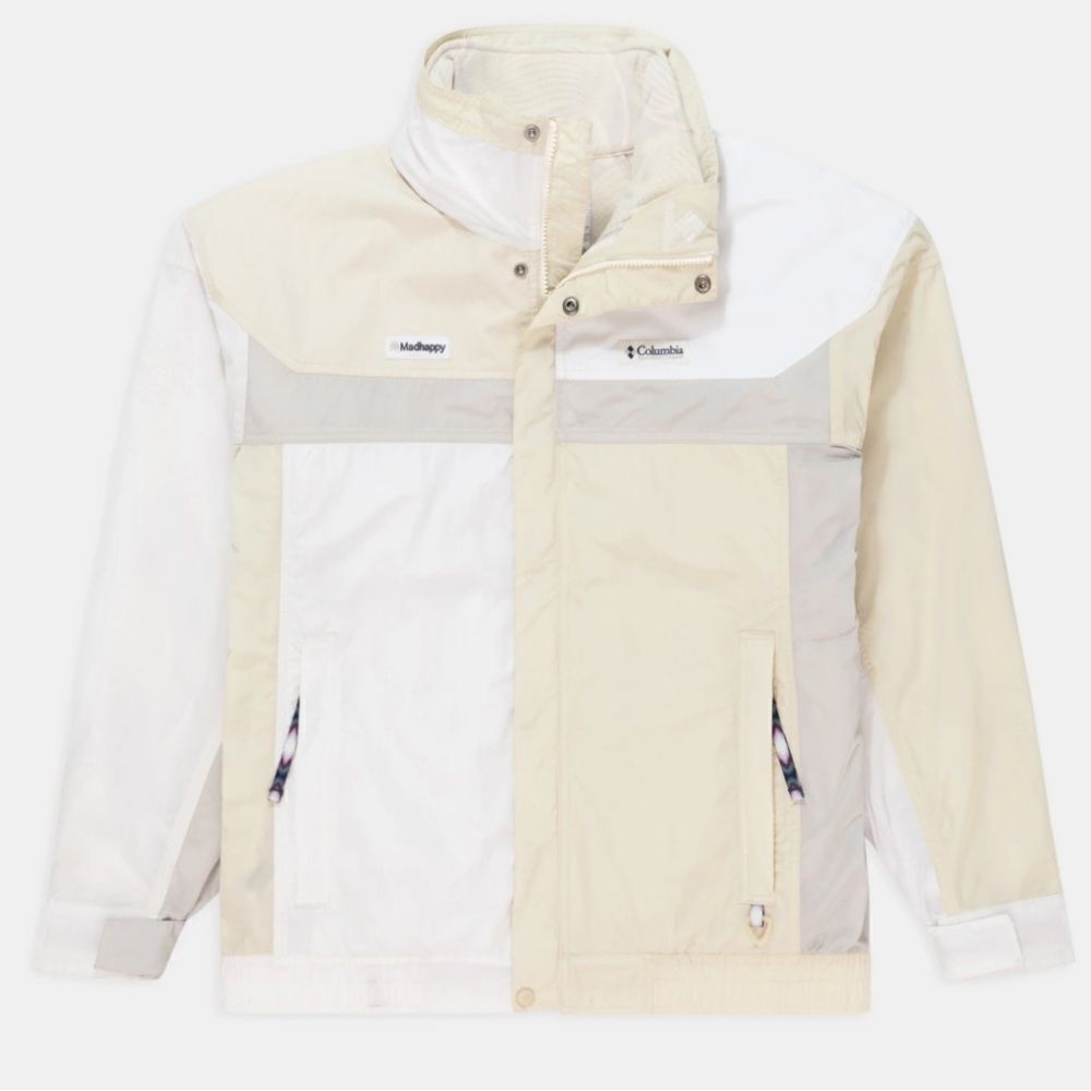 Madhappy Columbia Edition Bugaboo Interchange Jacket in Chalk Medium NEW